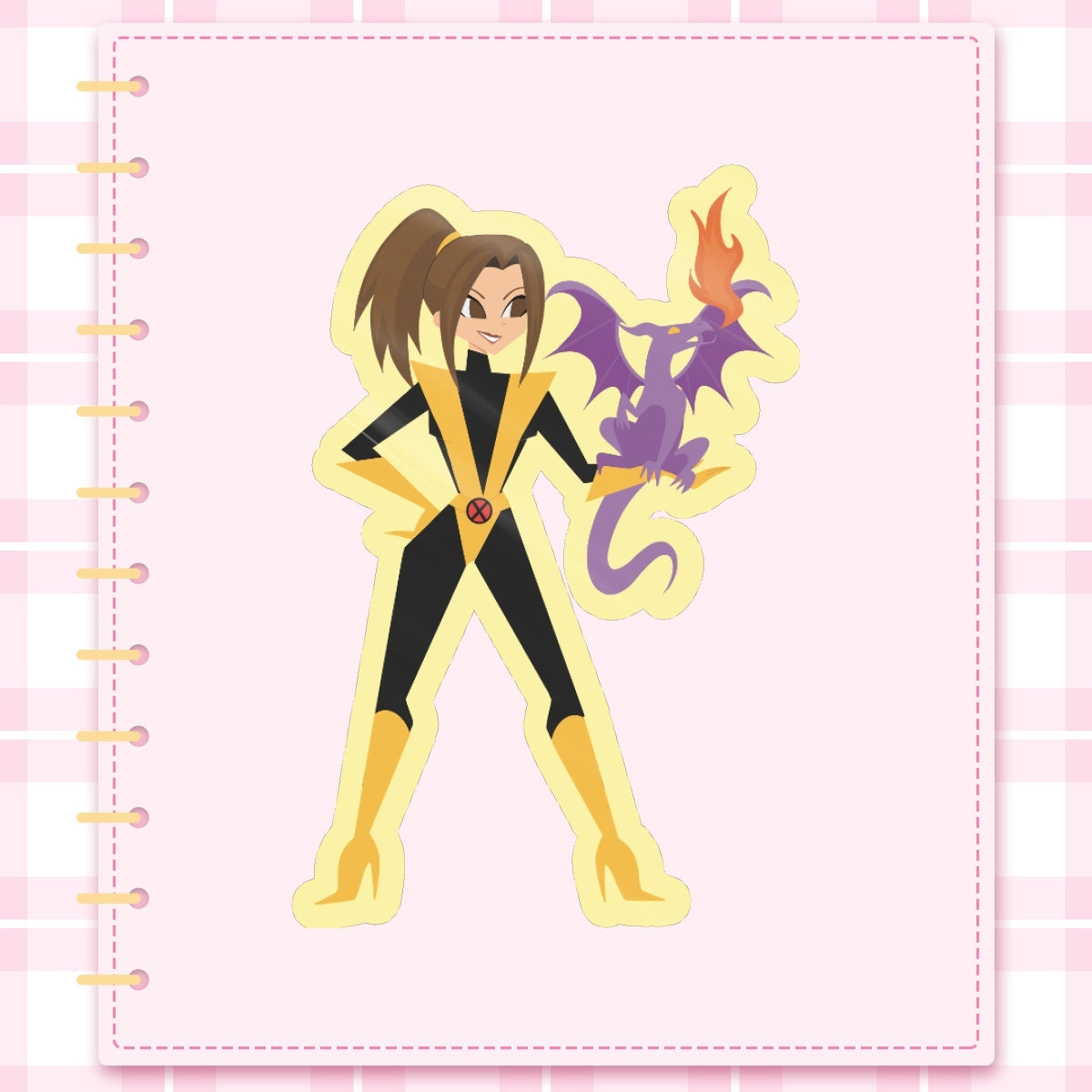 Shadowcat Sticker