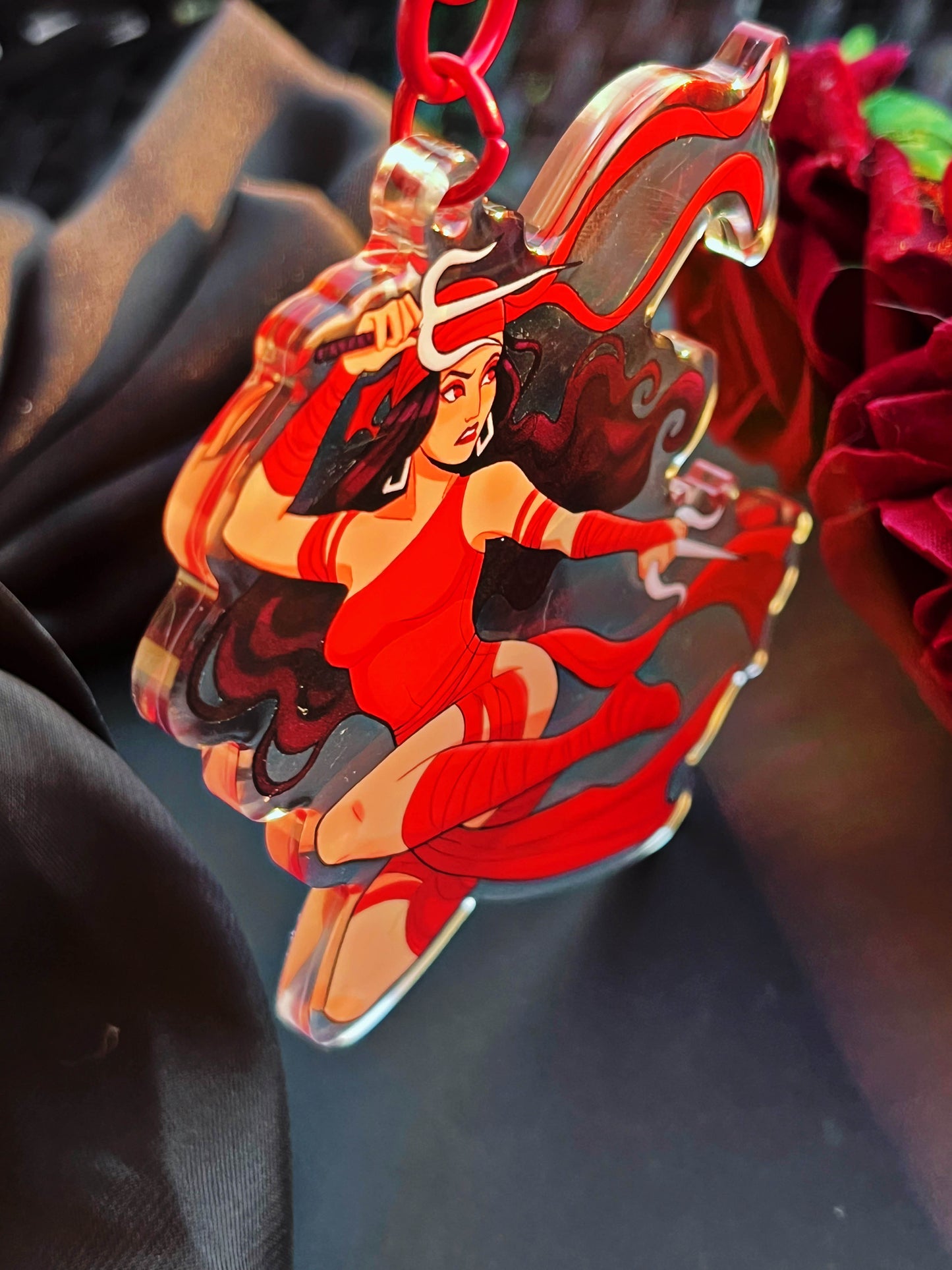 Elektra Acrylic Charm