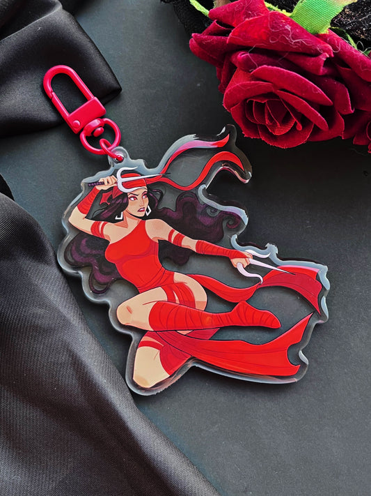 Elektra Acrylic Charm