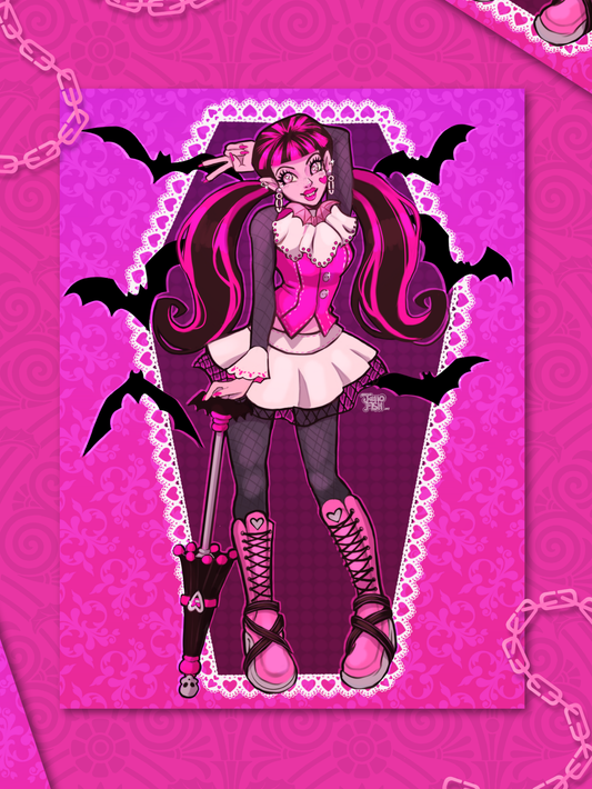 Draculaura Print