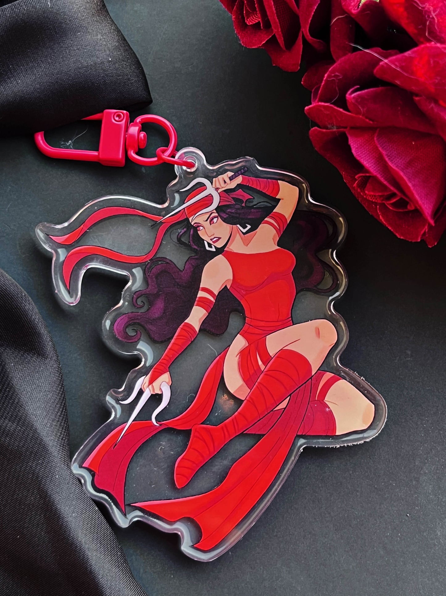 Elektra Acrylic Charm